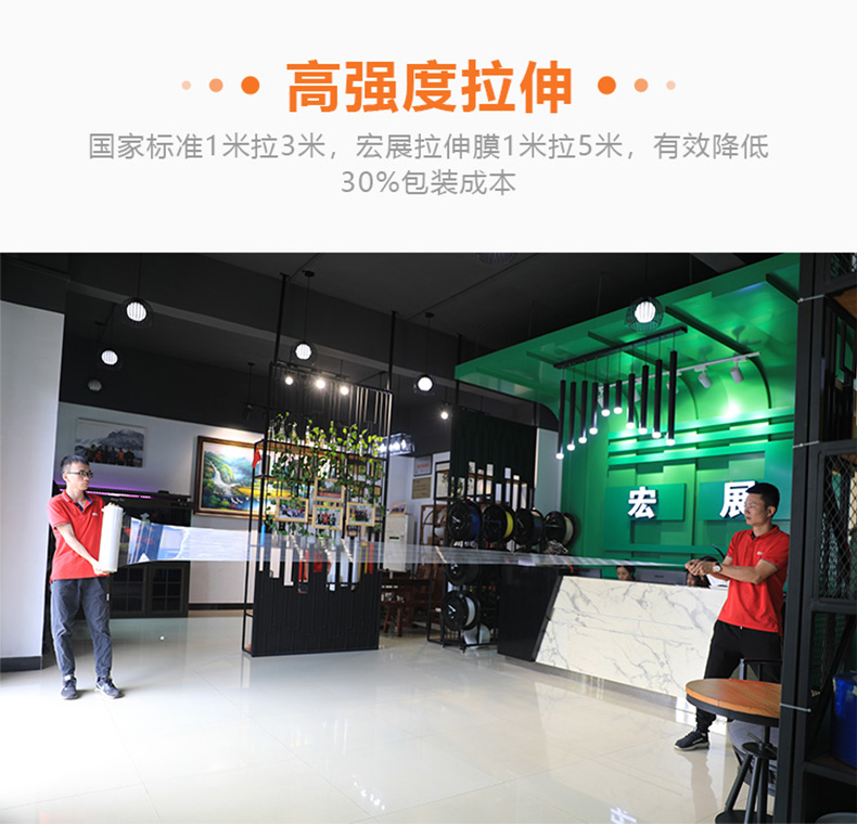 工業(yè)透明拉伸膜